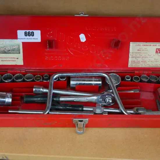 Sidchrome socket set