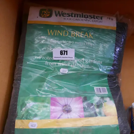 gardener's wind break