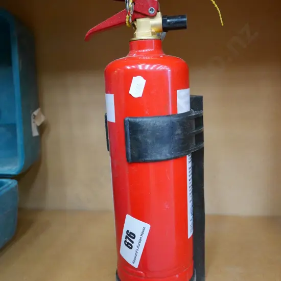 small fire extinguisher
