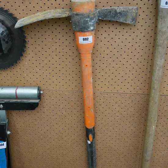 plastic handled heavy duty mattock