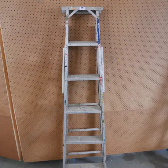 5 step aluminium ladder