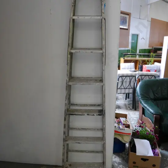 6 step aluminium ladder