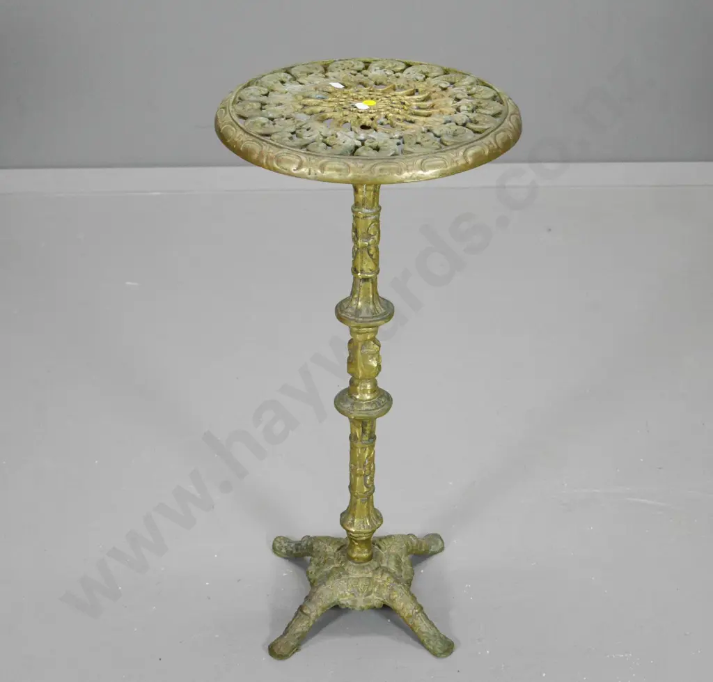 ornate cast brass indoor plant stand H-660 Diameter 320 Image 1++