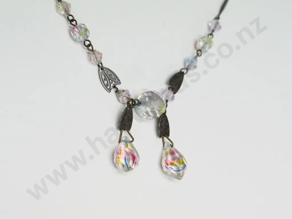 crystal costume necklace Image 1++
