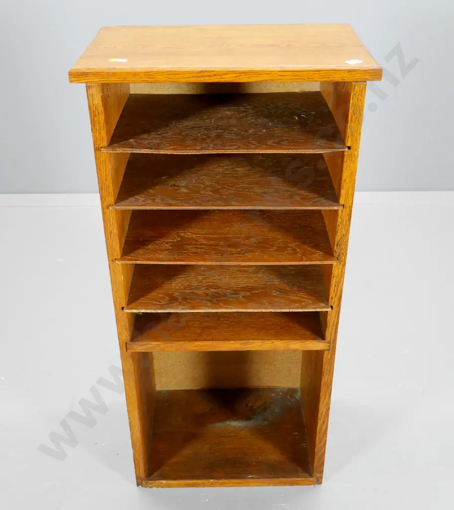 oak file shelf / cabinet H-920 W-460 D-280 Image 1++