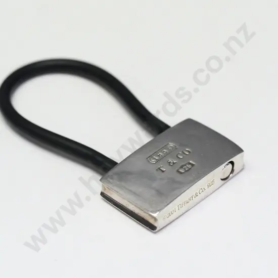 Tiffany & Co boxed lock - stamped 1837 T & Co 925