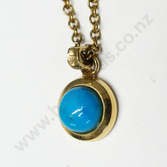 turquoise pendant