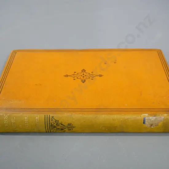 book - 1889 - Henry Gordon - a Miner's Guide - pub NZgovernment - foxing and wear