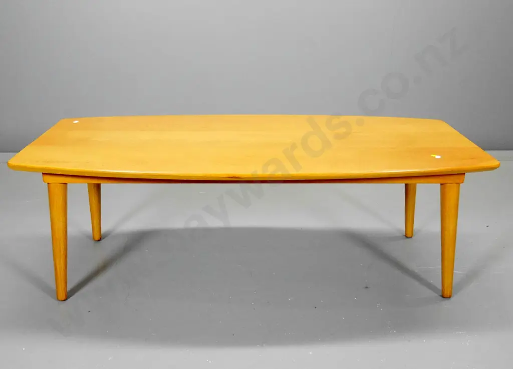 mid-century solid timber coffee table H-400 L-1200 W-590 Image 1++