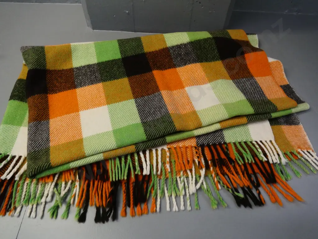 Bruce Woollens Mills "Monty" travel rug - Milton Otago Image 1++