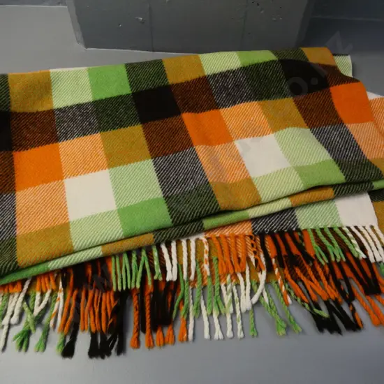 Bruce Woollens Mills "Monty" travel rug - Milton Otago