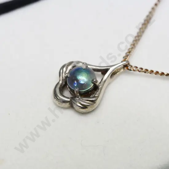 paua pearl necklace