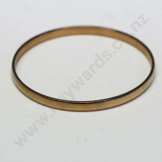 gold bangle stamped 316L