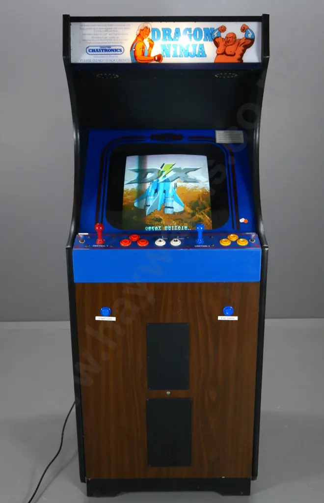 Chaston Chastronics Dragon Ninja arcade game console with portrait/vertical screen H-1680 W-650 D-600 Image 1++