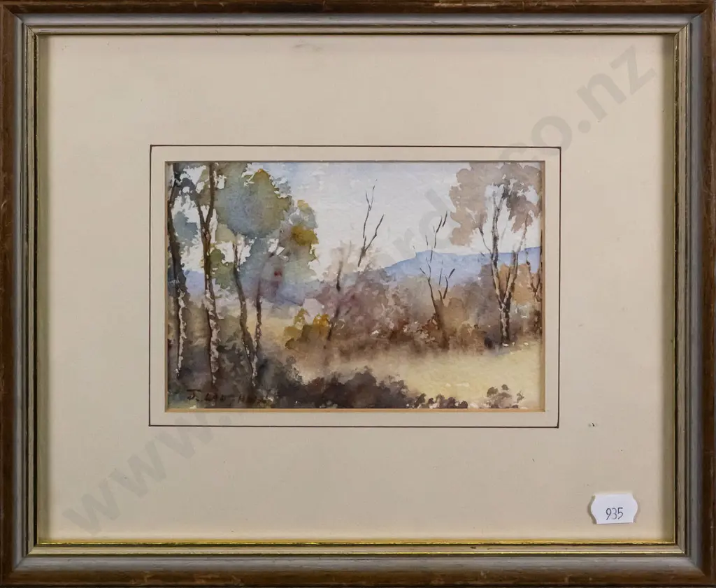 3x J Laughlin watercolours - landscapes  Largest H-170 W-120 Image 1++