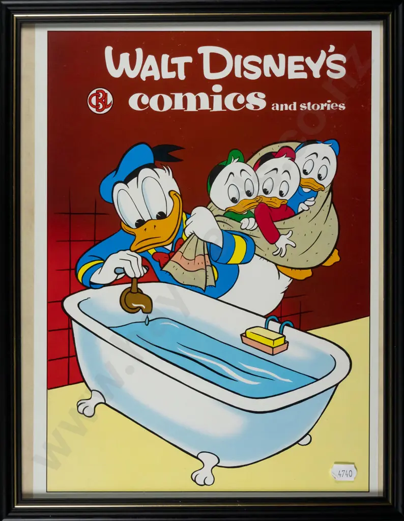 3x reproduction Walt Disney Comic prints Each H-310 W-210 Image 1++