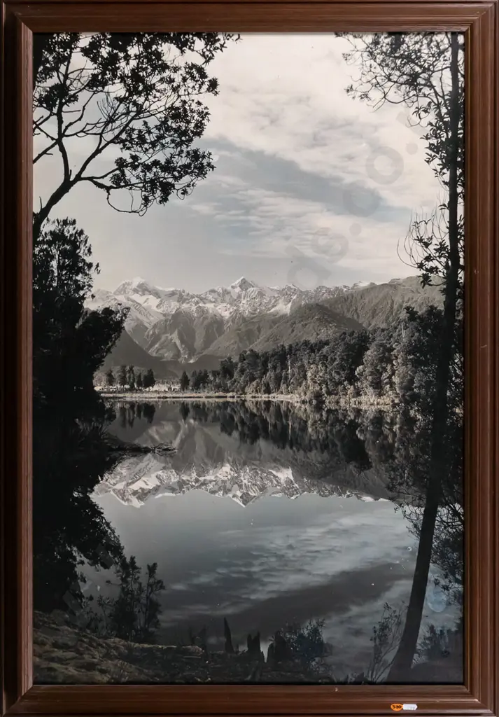framed reproduction photo print - Lake Mathieson H-750 W-500 Image 1++