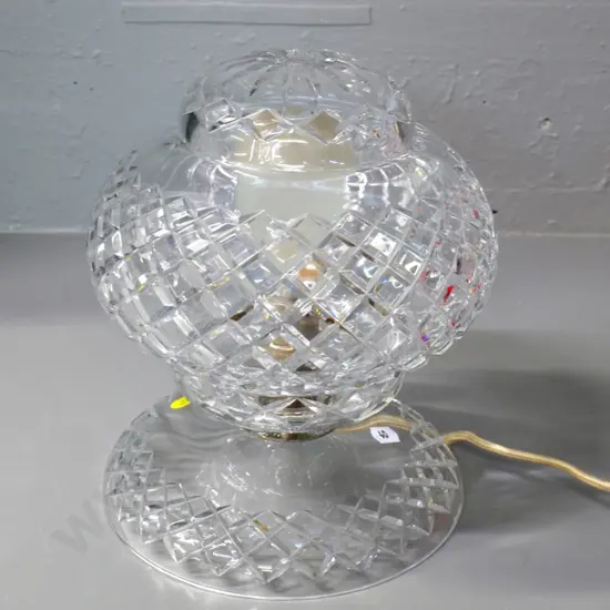 cut crystal table lamp H-250 Diameter 240