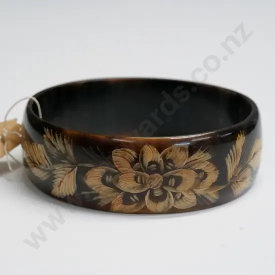 Victorian horn bangle