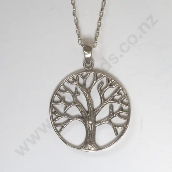 silver necklace stamped 925