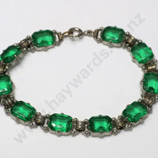 green costume bracelet