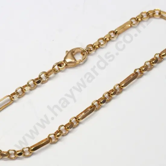 9ct gold bracelet stamped 375