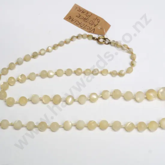 mother of pearl necklace