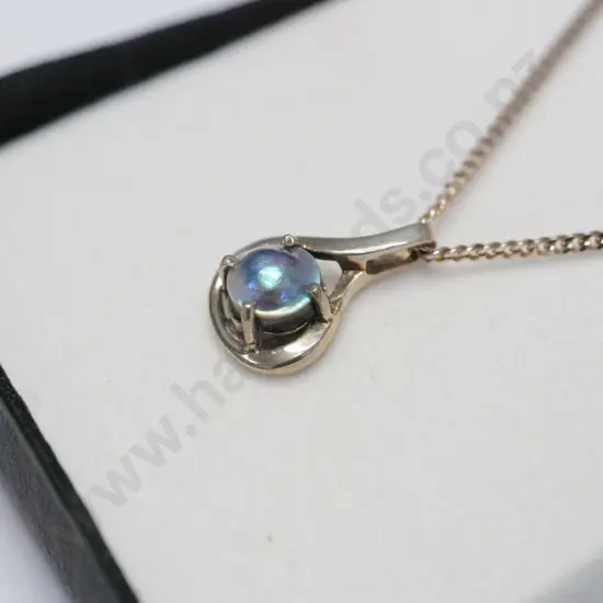 paua pearl necklace