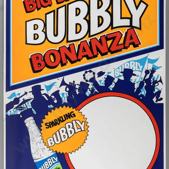 retro Big Band Bubbly Bonanza poster H-1010 W-760
