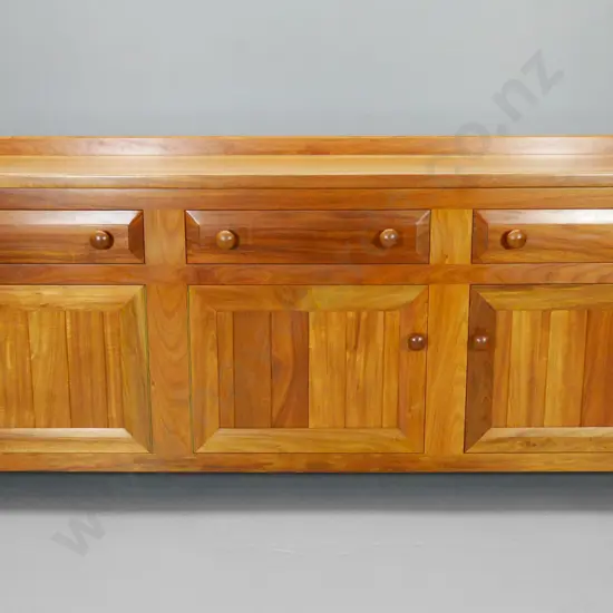 solid hardwood and mdf 3 door 3 drawer sideboard H-8.5 W-1870 D-520