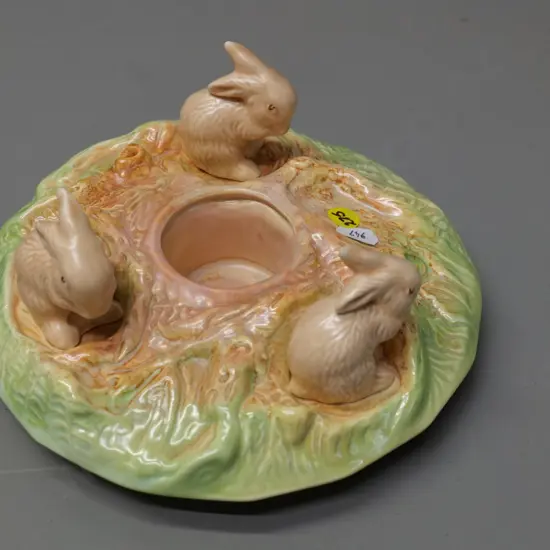 Sylvac bunnies posie bowl No. 1312 - diameter 220