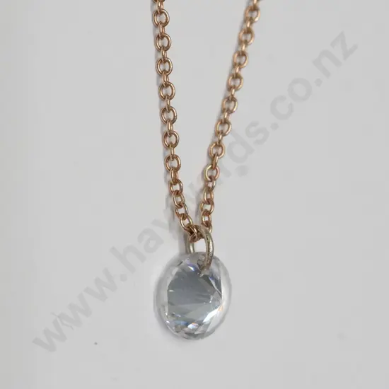 cz necklace chain stamped 925