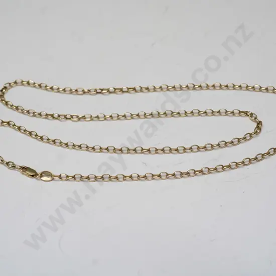 9ct chain necklace stamped 375