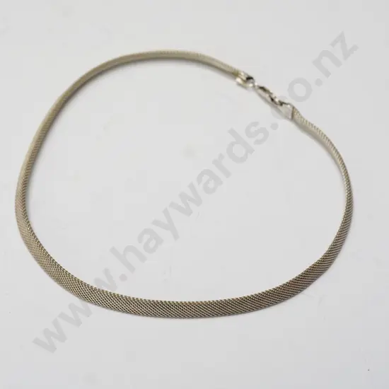 silver necklace stamped 925