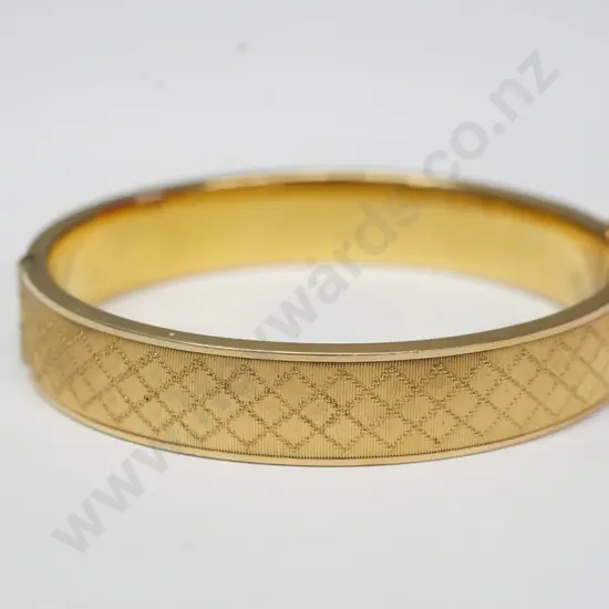 rolled gold bangle stamped Germany
