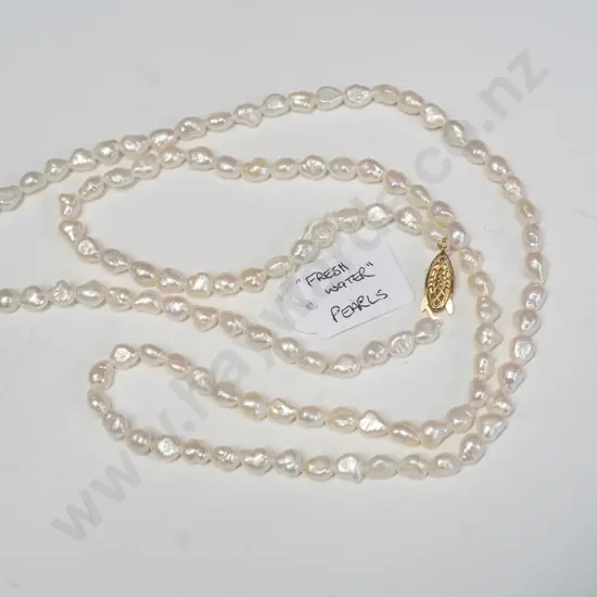 freshwater pearl necklace