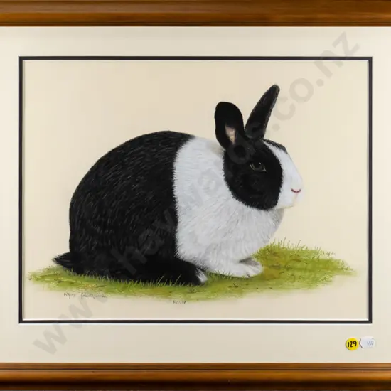 Wayne Patrick 2002 - framed pastel "Rosie" H-300 W-400