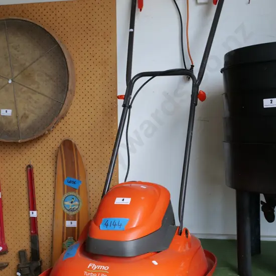 Flymo electric lawn mower