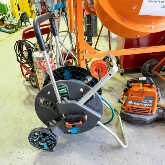 hose reel and hose
