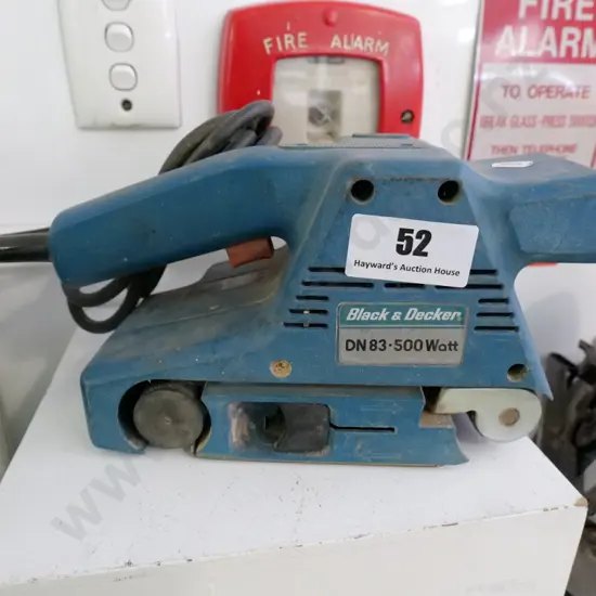 Black and Decker belt sander