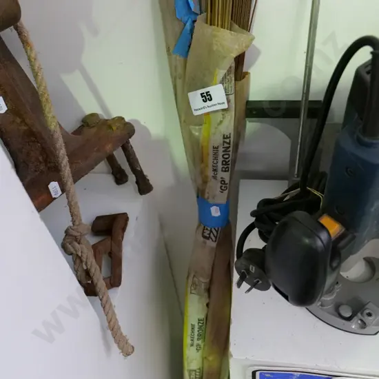 bundle of welder's rods