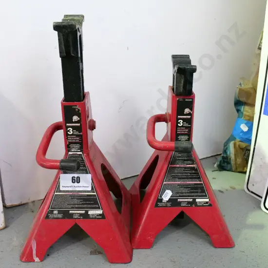 2x 3 tonne axel stands