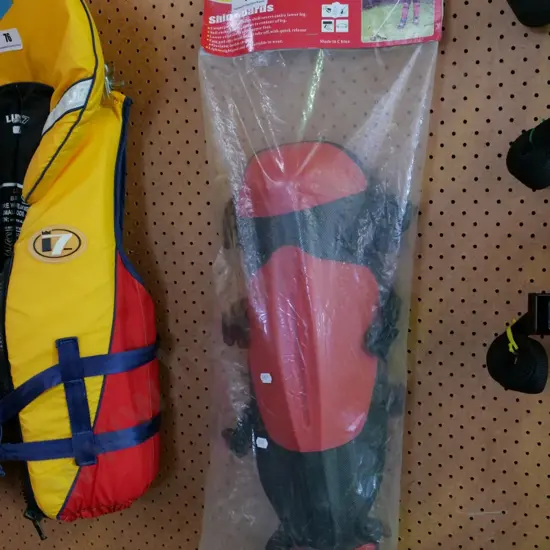 as-new line trimmer shin guards