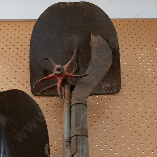 shovel, cultivator, slasher