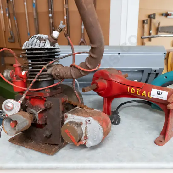 vintage Ideal shearing machine