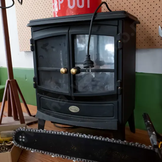 Dimplex electric faux wood fire