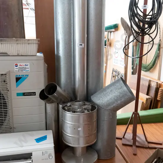 chimney flues and cowl