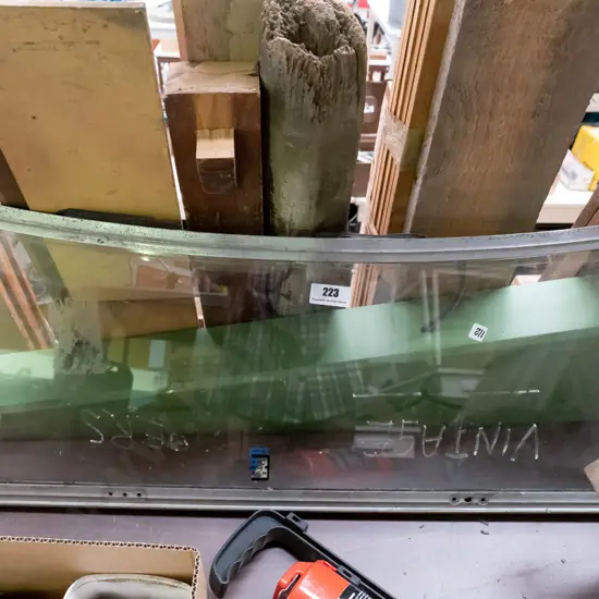 vintage car windscreen