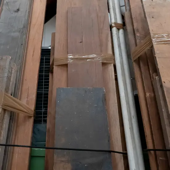 various lengths of timber -mahogany wide planks Longest L-3300