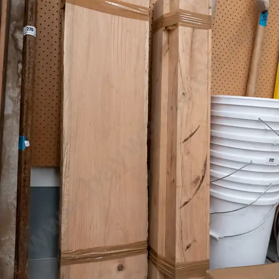 2 bundles of oak - oak planks and posts Longest L-1050